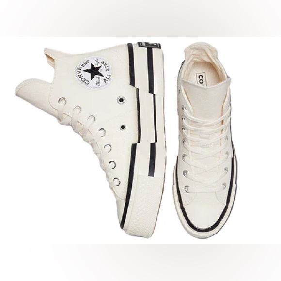Converse Women's Chuck 70 “Egret” A00915C High-Top Sneakers - Picture 4 of 6